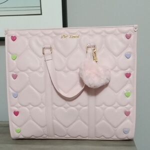 Betsey Johnson Large Valentines Day Satchel 🩷
